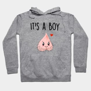 It's A Boy Baby Reveal Funny Hoodie
